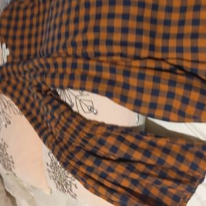 Cute light weight flannel top